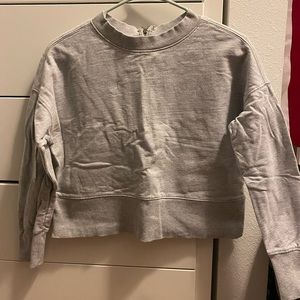 H&M back zip up sweatshirt